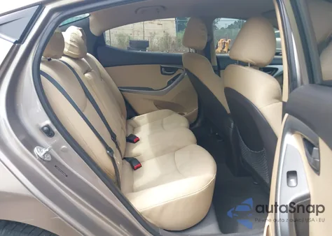 2012 Hyundai Elantra Gls Pzev from USA, damaged, VIN 5NPDH4AE5CH134263